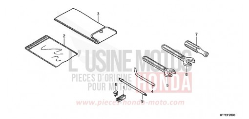 OUTILS SH125B de 2011